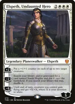 MTG Elspeth, Undaunted Hero Theros Beyond Death FOIL MYTHIC RARE NM/M - Image 1