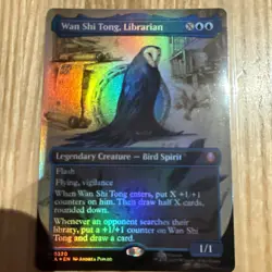 FOIL MTG Wan Shi Tong, Librarian TLA Avatar: The Last Airbender Borderless #320 - Image 1