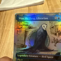 FOIL MTG Wan Shi Tong, Librarian TLA Avatar: The Last Airbender Borderless #320 - Image 3