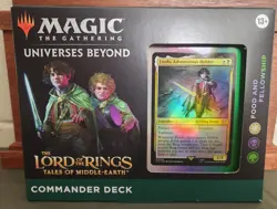 Magic The Gathering Universes Beyond Commander Deck Lord Rings Food & Fellowship - Image 1