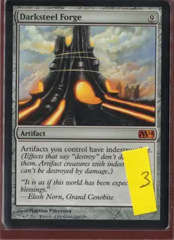 MTG Darksteel Forge NM M14 (3) - Image 1