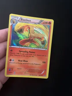 Blaziken 28/160 EXC Pokemon Cards XY - Primal Clash Holo Rare - Image 1