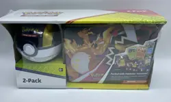 2021 Pokemon Collector Chest & Poke Ball Pokemon Cards 5 TCG Booster Packs More - Image 1