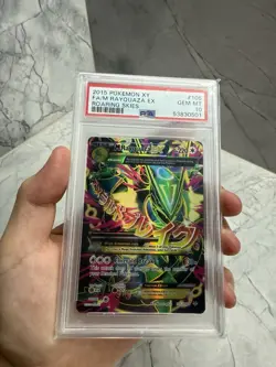 PSA 10 M Rayquaza 105/108 EX - Full Art - Roaring Skies - Pokemon Cards TCG - Image 3