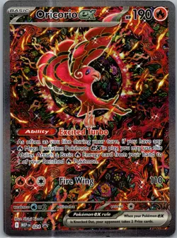 Pokemon EN Oricorio EX Black Star Promo 024 PHANTASMAL FLAMES UPC - Image 1