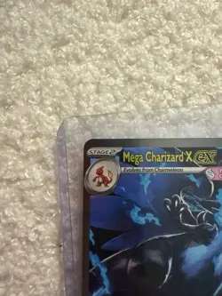 Mega Charizard X ex 125/094 SIR Phantasmal Flames Pokemon Card NM - Image 4