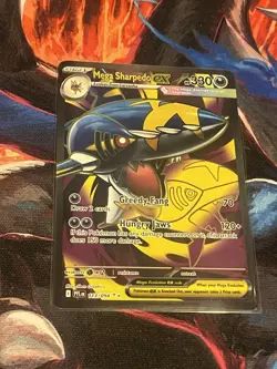 Pokemon TCG - Phantasmal Flames - Mega Sharpedo EX 113/094 - Pack Fresh - Image 1