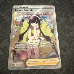 Pokemon Sword & Shield Crown Zenith Elesa's Sparkle 147/159 Full Art Trainer - Image 1
