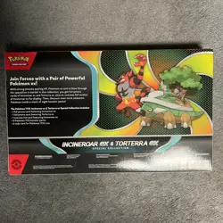 Pokemon Trading Card Game Incineroar ex and Torterra ex Special Collection Box - Image 2