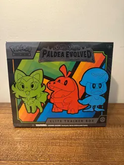 Pokemon TCG Scarlet & Violet Paldea Evolved Elite Trainer Box ETB Factory Sealed - Image 1