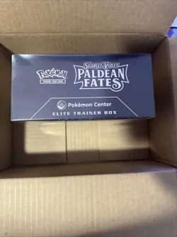 Paldean Fates Pokemon Center Elite Trainer Box ETB (Exclusive) New & Sealed - Image 5