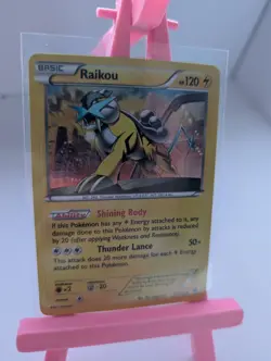 55/162 Raikou Holo XY Breakthrough Pokemon - Image 1