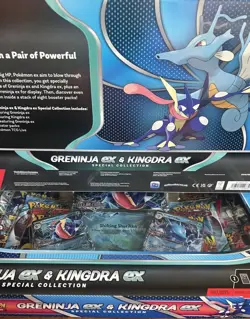 Lot of (2) Pokemon Greninja ex & Kingdra ex Special Collection - New & Sealed 🔥 - Image 2