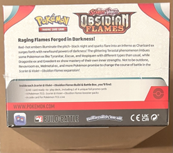 Pokemon Obsidian Flames Build and Battle Display Box of 10 - New, Sealed - Image 5