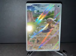 Paldean Wooper 102 2025 Pokemon Phantasmal Flames FA Illustration Rare Card NM+ - Image 1