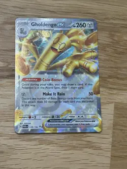 Gholdengo ex 139/182 Scarlet & Violet: Paradox Rift Double Rare Pokemon TCG - NM - Image 1
