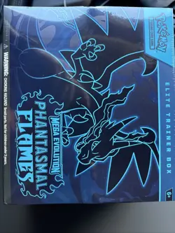POKEMON TCG MEGA EVOLUTIONS PHANTASMAL FLAMES ELITE TRAINER BOX - Image 1