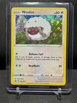 Wooloo SWSH011 Black Star Promo General Mills Pokemon 2020 Sword & Shield NM - Image 1
