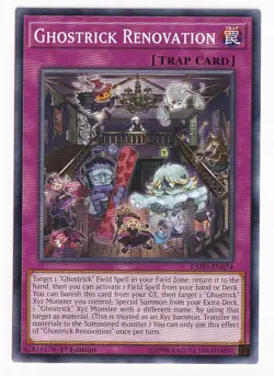 Yugioh - Ghostrick Renovation EXFO-EN074 - Nm 1st Ed - Image 1