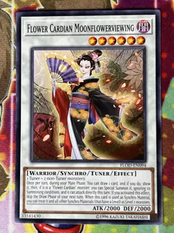 Yugioh Flower Cardian Moonflowerviewing FLOD-EN094 Single - Image 1
