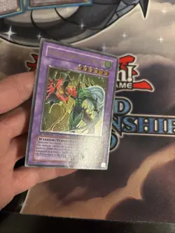 (MC) Yugioh Elemental Hero Flame Wingman TLM-EN035 Ultimate 1st Silver Stamp LP - Image 2