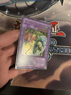 (MC) Yugioh Elemental Hero Flame Wingman TLM-EN035 Ultimate 1st Silver Stamp LP - Image 3