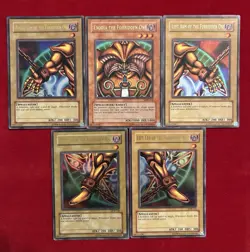 Yu-Gi-Oh Exodia the Forbidden One Full Set - Image 1