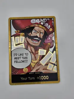 Lot (2) One Piece Gol.D.Roger GOLD DON!! Card (OP-13) English Pack Fresh - Image 2