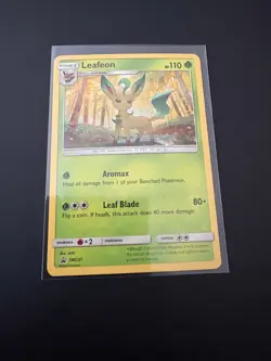 Leafeon SM237 Promo Holo Pokemon Card - Mint - Image 1