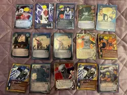 A Lot Of 500 Genuine Random Naruto Cards CCG TCG - Image 1