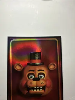 FNAF Five Night at Freddy's | Trading Card "Shiny Hologram Freddy" #105/120 - Image 2