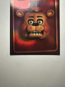 FNAF Five Night at Freddy's | Trading Card "Shiny Hologram Freddy" #105/120 - Image 3