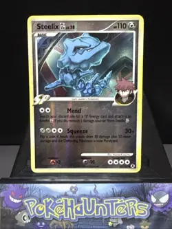 Pokemon Card Steelix GL 51/111 Platinum Rising Rivals Reverse Holo Near Mint - Image 1