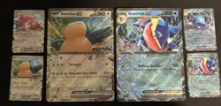 Snorlax Ex 076 Jumbo promo card & Greninja Ex 041 Jumbo promo card Sets. - Image 1