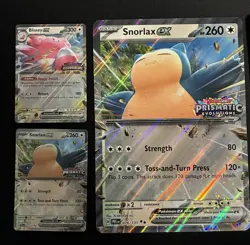 Snorlax Ex 076 Jumbo promo card & Greninja Ex 041 Jumbo promo card Sets. - Image 2