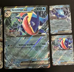 Snorlax Ex 076 Jumbo promo card & Greninja Ex 041 Jumbo promo card Sets. - Image 3