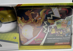 2021 Pokemon Collector Chest & Poke Ball Pokemon Cards 5 TCG Booster Packs More - Image 3