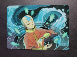 Aang, at the Crossroads 45/54 MTG Avatar Art Series Card - Image 1