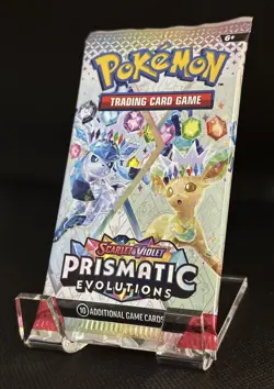 Pokemon Prismatic Evolutions Booster Pack - 10 Cards/Pack - FACTORY SEALED - Image 1