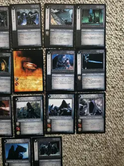 Lord Of The Rings TCG Series 1 The Fellowship Of The Ring Wraith RARES 17 CARDS - Image 3