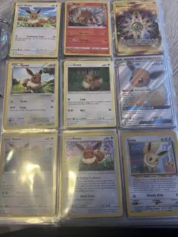 Pokemon TCG Binder Collection Multiple Cards - Image 1
