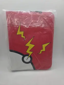Pokemon Card Binder With Card 4-Pocket Sleeves To Hold 400 Cards Brand New - Image 1