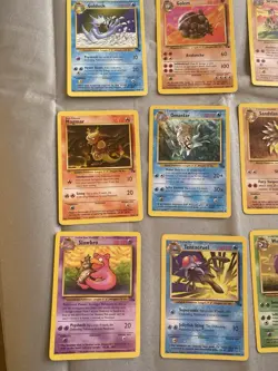 Pokemon Fossil Set Cards Uncommon And Common full set - Image 4