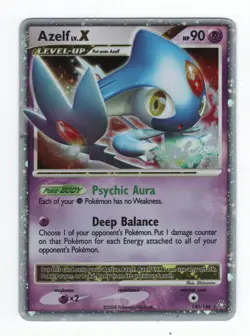 (303319) AZELF LV.X 140/146 Ultra Rare Holo Legends Awakened Pokemon Card - Image 2