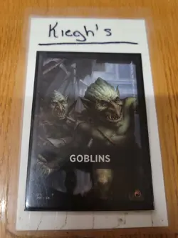 Mtg Goblins *Theme Card* - Image 1