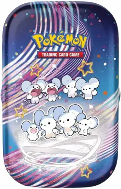 Random Pokemon Mini Tin - 2 Booster Packs, Art Card & Sticker - New Sealed+cards - Image 1