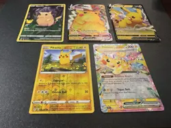Pokemon Card Lot Pikachu Celebrations Mixed Surging Sparks EX V Reverse Holo - Image 2