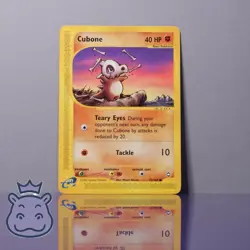 Pokemon Card- Cubone 072/147 Aquapolis eReader WotC Vintage - Image 1