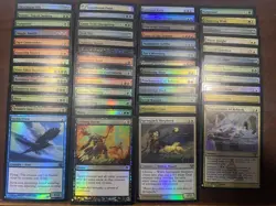 HUGE Lot of 50 FOIL The List Reprint Cards - MTG Magic NM Lot #1627 - Image 1