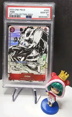PSA 10 Jinbe ST01 005 Gift Collection 2023 One Piece Card Game English - Image 1